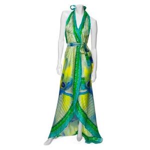 Gorgeous Camilla silk wrap dress